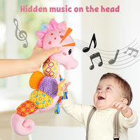 Infant Sensory Toy With Rattles And Crinkle