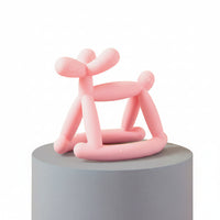 Infant silicone chew toy with lightweight flexible design