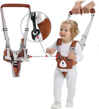 Infant walking support harness for supervised walking practice