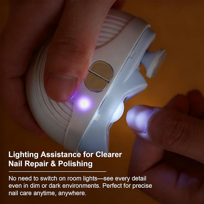 Infant grooming nail care tool designed for small fingernails and toenails