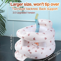 Built-In Air Pump for Easy Inflation of Baby Seat