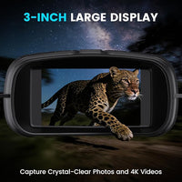 Infrared night vision goggles for wildlife observation and camping