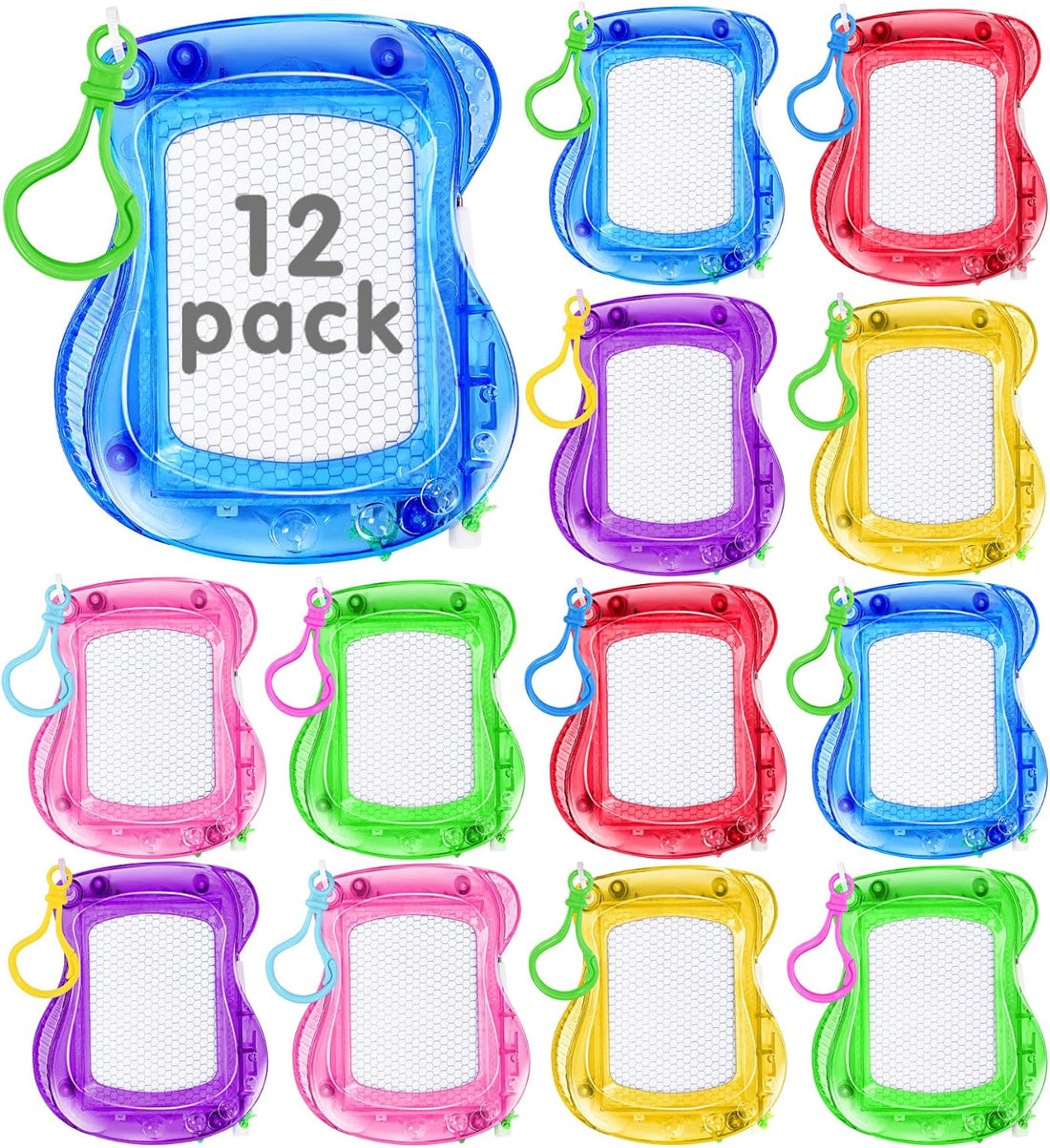 Mini magnetic drawing board for kids with portable erasable doodle pad design