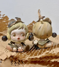 ink plum mini figure toy for display and decoration