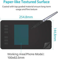 Battery-free stylus pen with 8192 pressure levels for smooth drawing