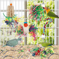 Interactive Bird Toy Encouraging Chewing And Shredding