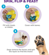 Interactive dog activity toy for daily play
