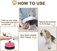 interactive dog doorbell for puppies to signal going outside