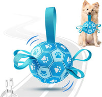 interactive dog soccer ball automatic moving and jumping toy