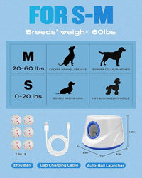 interactive dog toy fetch machine for mental and physical stimulation
