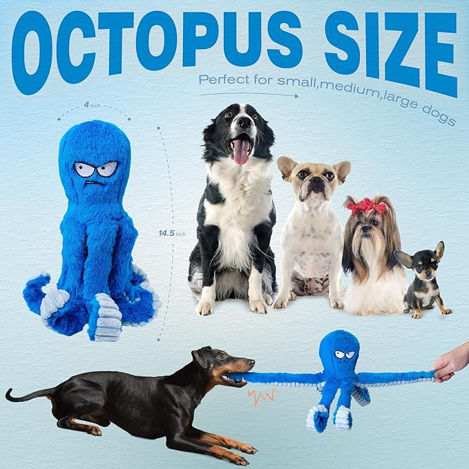 interactive doggie plush toy for chewing and boredom relief