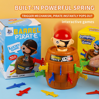 Interactive pirate bucket game for kids and family