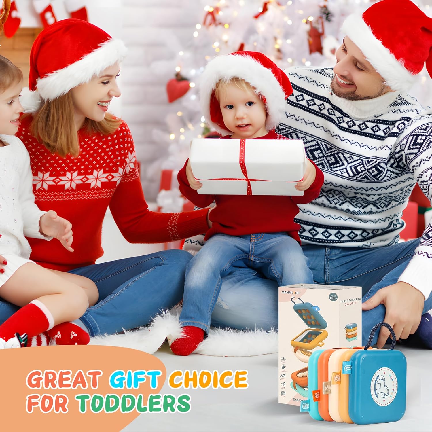 interactive toddler busy toy for sensory exploration and skill development