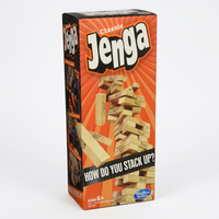 Jenga stacking tower wooden block balance game for family fun