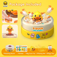 Jumping bounce and catch game for kids family play
