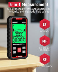 KAIWEETS 3-in-1 EMF Detector Used for Ghost Hunting and Paranormal Investigation