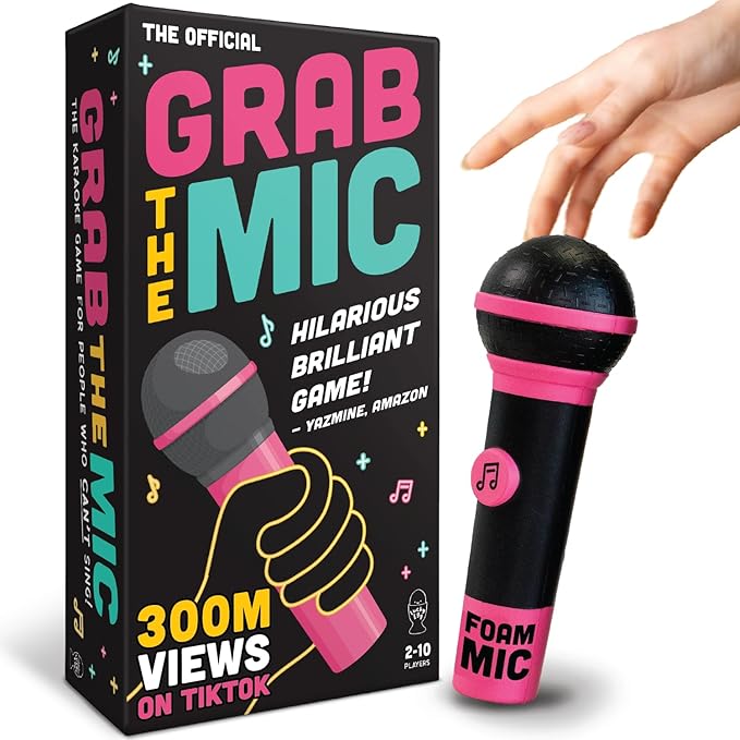Karaoke board game for family party singing game