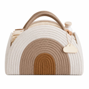 Baby diaper bags and parent travel organizers