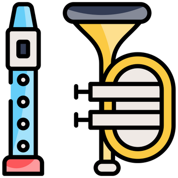 Music gear category icon for microphones, audio accessories and musical equipment
