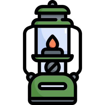 Solar lanterns category icon for outdoor lighting and portable light products