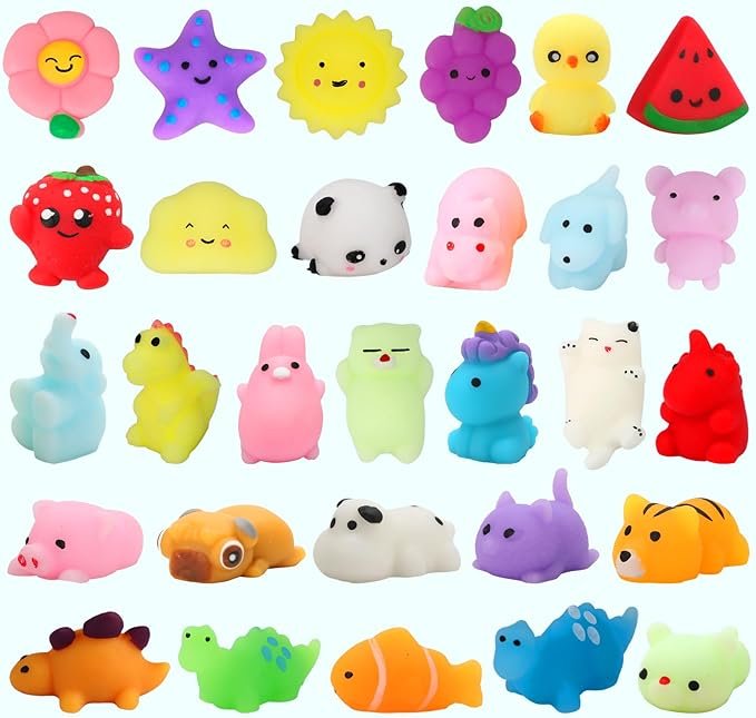 Kawaii mini animal squishy toys for kids party favors