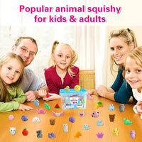 Kawaii squishy toys bulk set for party favors and goodie bags