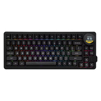 Gaming Keyboard With Multifunction Knob For Volume And Brightness