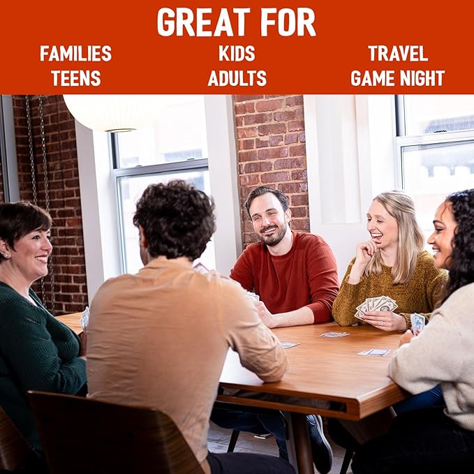 Kids and adults strategy card game set