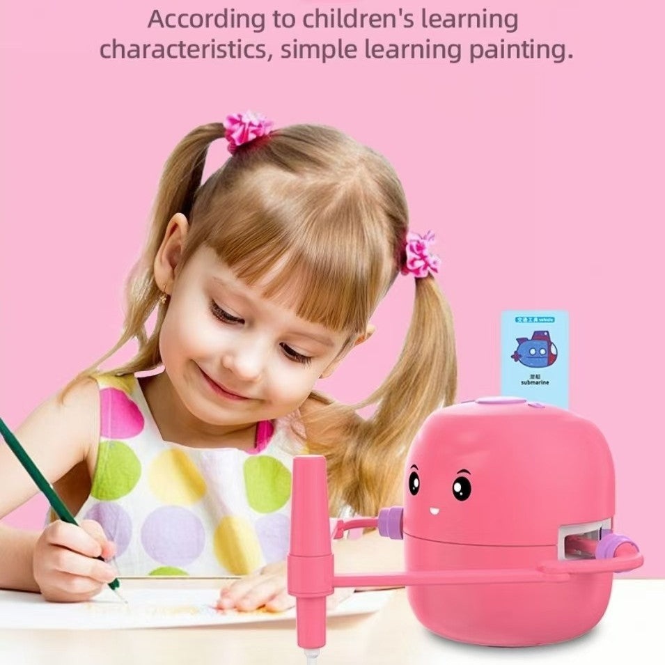 kids art practice toy for beginners with guided drawing features