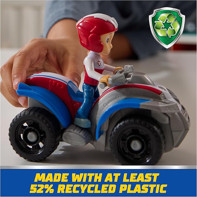 kids ATV vehicle toy set with collectible action figure