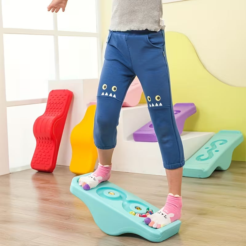 Kids balance board toy for indoor movement activity play