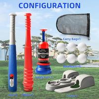 Kids baseball pitching machine toy set
