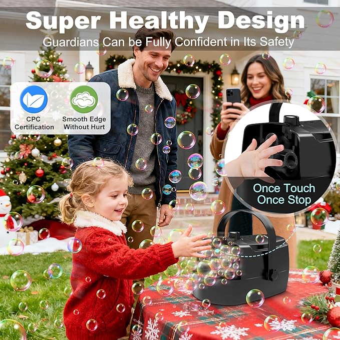 Kids Birthday Party Bubble Machine Gift Toy
