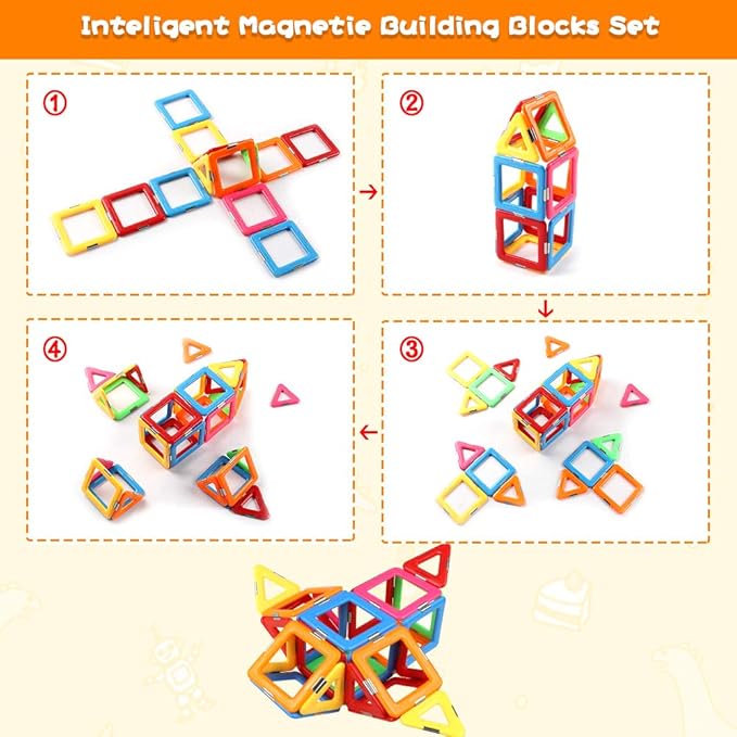 kids building blocks toy set, compatible with major building block brands