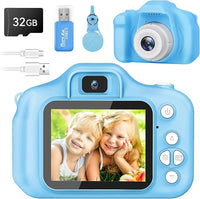 Kids digital camera blue for boys and girls