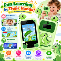 Kids camera phone with a large screen and portable phone-style design.
