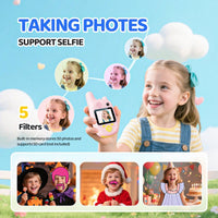 Kids camera and walkie talkie combination toy