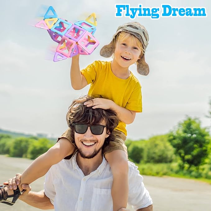 kids creative building set for imaginative play and STEM learning