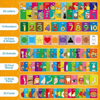 Creative kids activity collection with building matching and picture activities