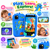 Kids digital camera toy with a photo capture feature for everyday photography activities.