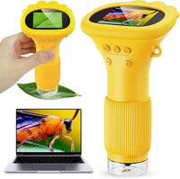 Kids digital microscope 1000X portable STEM science toy