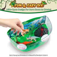 Kids dinosaur arts and crafts kit for creative play