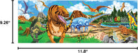 Kids Dinosaur Puzzle – Jumbo 48 Piece 4 Feet Long Jigsaw for Preschoolers
