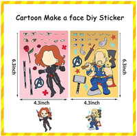 Kids DIY art craft stickers for school projects and home activities