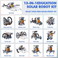 Kids DIY robotics kit solar powered educational toy