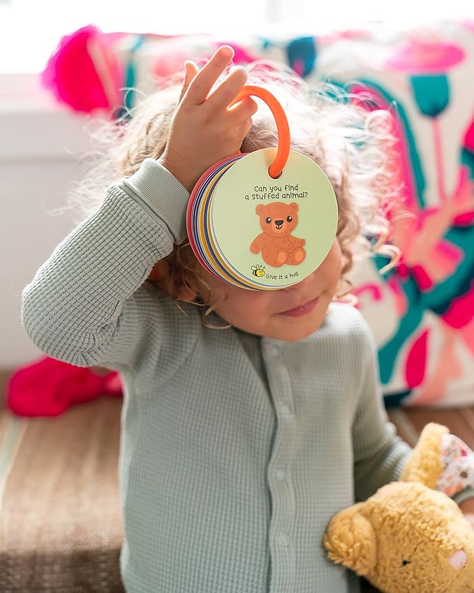 Kids educational outdoor cards game for learning