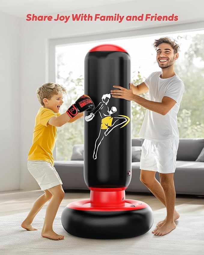 Kids Fitness Punching Toy for Strength and Coordination