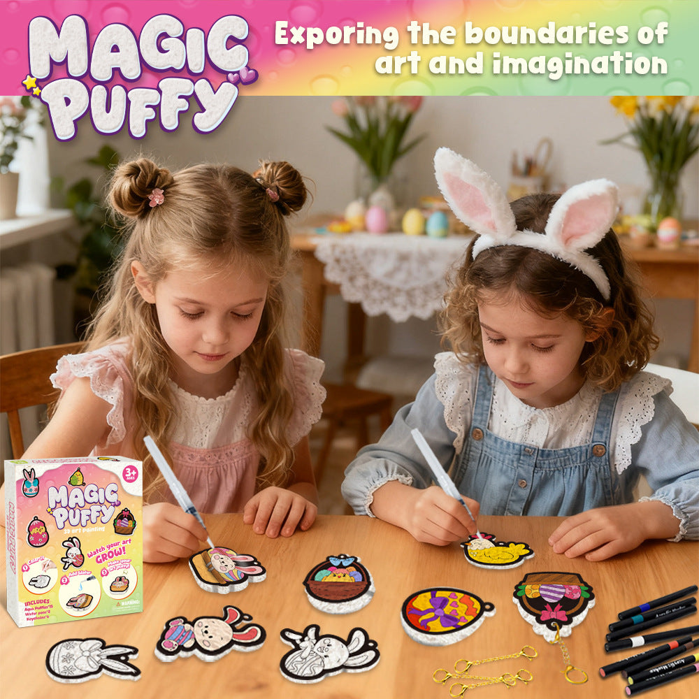 Kids foam craft set for creative coloring