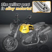 kids friction motorcycle toy with automatic drive