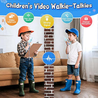 Kids hiking video walkie talkies for outdoor adventures